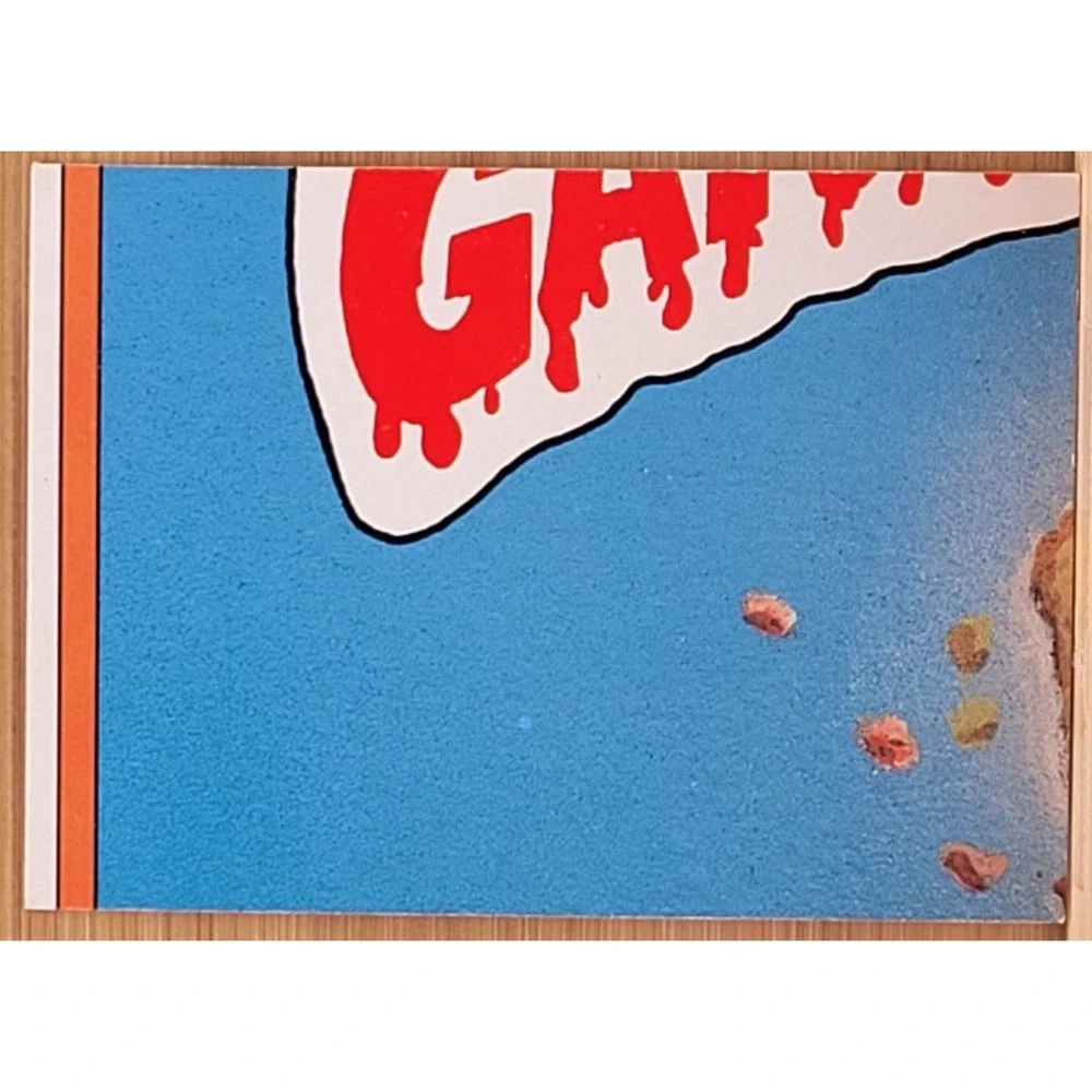 1987 TOPPS GARBAGE PAIL KIDS SLING SCOTT 332A  MULTIPLE WHITE DOTS‎ ERROR